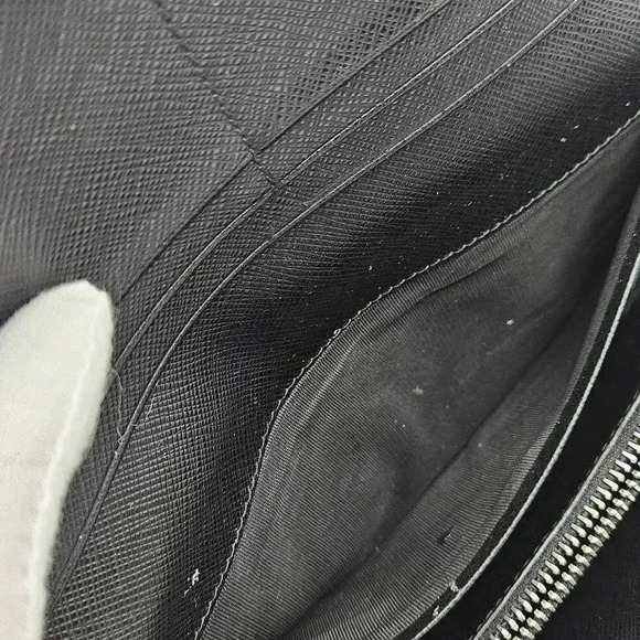 Prada Black Nylon  Long Wallet - Picture 10 of 16